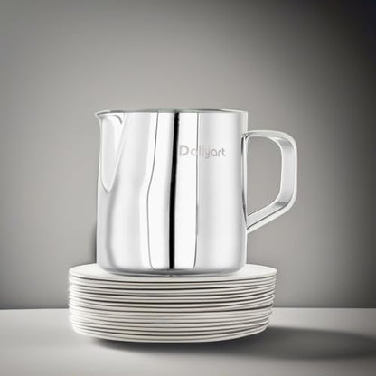 Dailyart Small Milk Frothing Pitcher 6.8oz/200ml Milk Steamer Cup - size: 6.8 Ounces