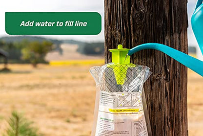 RESCUE! Big Bag Fly Trap – Disposable, Outdoor Use - 5 Traps