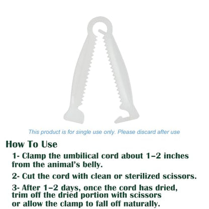 Animal Birth Kit with Curved Scissors | Disposable Umbilical Clamps, Hemostat, Bulb Syringe | Safe Delivery for Puppies, Kittens, Lambs, Piglets & Calves (Farm & Home Use) (Red - Rubber) - color: Red - Rubber