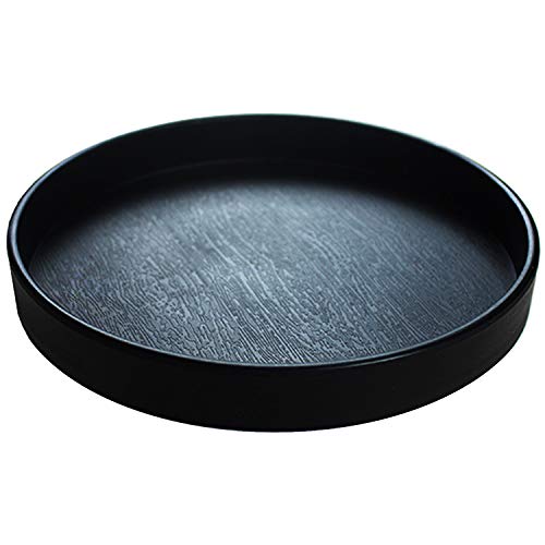 Reptile Water Food Dish Bowl Turtle Feeder Tortoise Feeding Dish Container (S, Black) - color: Black, size: S