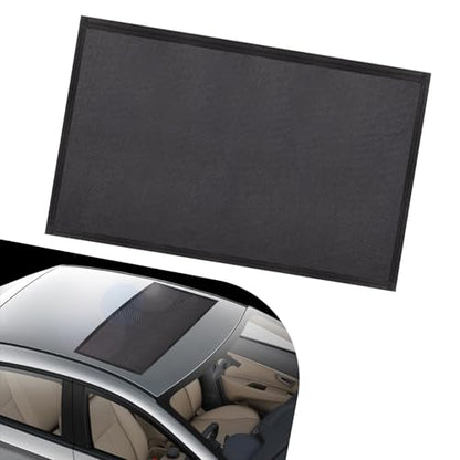 Magnetic Car Sunroof Sun Shade, Auto Sunroof Cover, Breathable Mesh Window Screen Covers for Camping, UV Protection Screen for Moonroof and Side Window, Car Camping Accessories