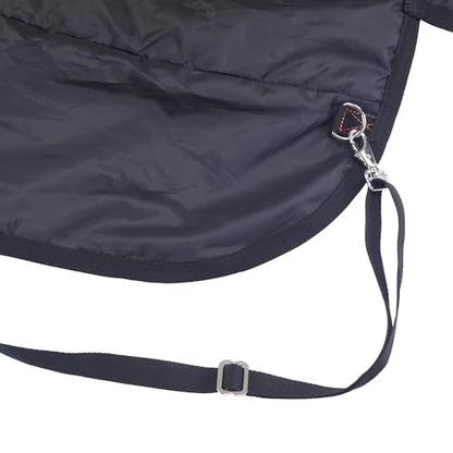 LEAFOREST 300D Pony Turnout Blanket Waterproof 150g Fill Donkey Blankets - color: Red, size: L (42 IN - 48 IN)