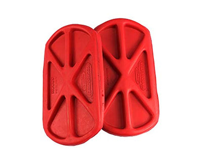 Grewal Equestrian Velvet Touch Groomer Set (Red) - color: Red