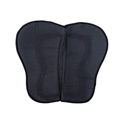 Reinsman M2 Lite Contour Trail Pad with Breathable Non-Slip Tacky Too Bottom - Shock-Absorbing Moisture-Wicking Quick-Dry Cushioned 30" L x 34" D Horse Saddle Pad - color: Running Bull Onyx