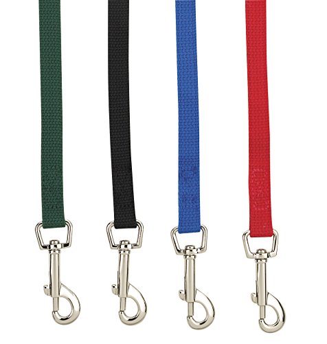 Guardian Gear Cotton Web Training Lead 15 Ft Black - color: Black, size: 15-Feet