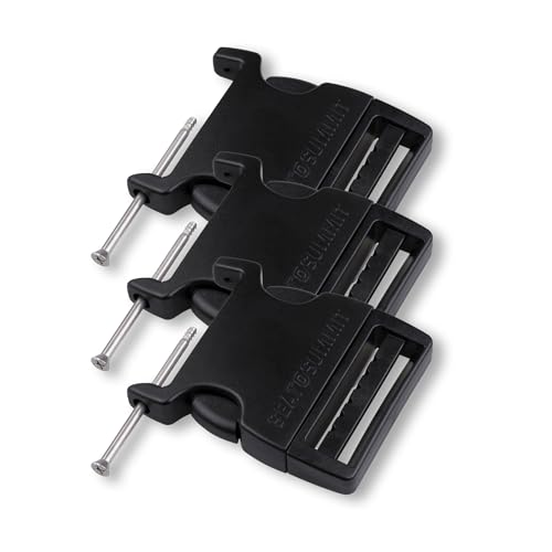 Sea to Summit Field Repair Buckle, Side Release 1 Pin, 3pk, 50mm / 2in - style: 50mm / 2in