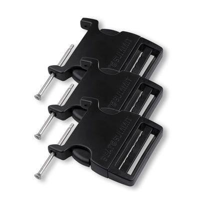 Sea to Summit Field Repair Buckle, Side Release 1 Pin, 3pk, 50mm / 2in - style: 50mm / 2in