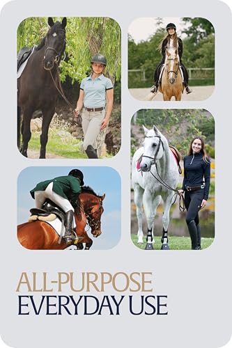 Equinavia Saga Long English Girths for Horses, Easy Care Non-Slip Design - size: 48"