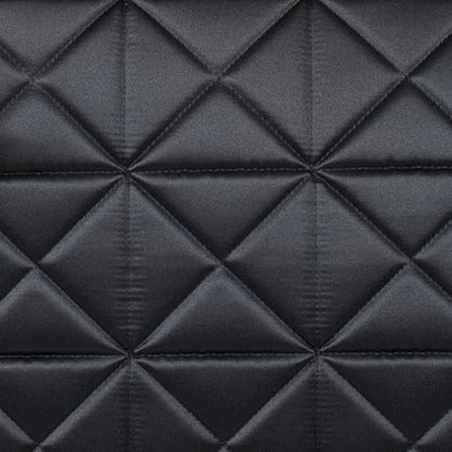 WeatherBeeta Satin Luxe Air-Tec Euro Jump Shaped Saddle Pad - color: Black