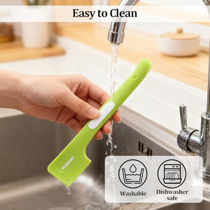 Pet Food Can Spoon,2 Pack Can Food Mixing Spoons,Canned Scoop for Cat & Dog Feeding, Wet Food Storage,Pet Food Spoon - color: 2 Colors
