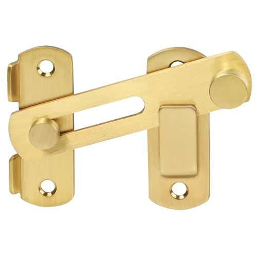 Alise 4 inch Gold SUS304 Stainless Steel Gate Latches for Barn Door - color: Gold, size: 4 Inch