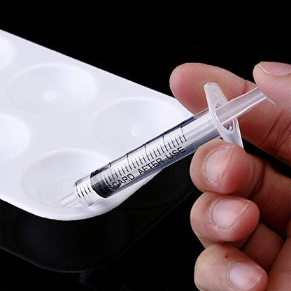 Frienda 20 Packs Syringes Without Needles,3 Ml - size: 3 ml