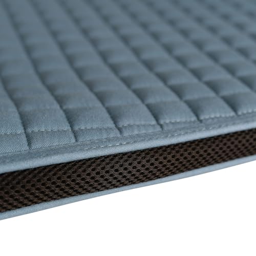 WeatherBeeta Prime Air-Tec Jump Shaped Saddle Pad - color: Washed Denim, size: Large