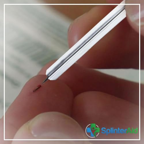 Painless Splinter Removal Kit (30-Pack) | Pull Out Splinters Fast & Easy | Compact First Aid for Home, Travel & Camping | Great for Hiking, Woodworking & Outdoors | No Tweezers Needed