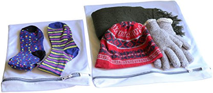 Simple Houseware Laundry Bra Lingerie Mesh Wash Bag (2 Large & 3 Medium) - style: 2 L / 3 M