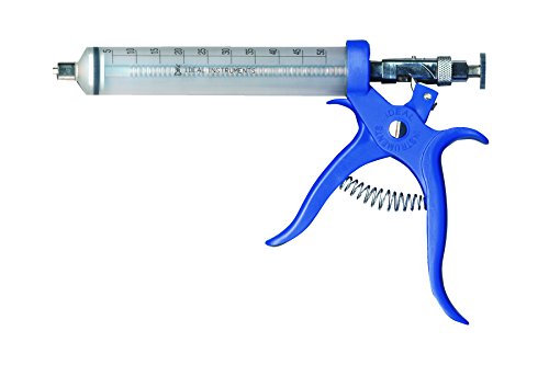 Ideal Instruments 698484 1008 Pro-Shot Pistol Grip Durable Syringe, 100 Milliliter