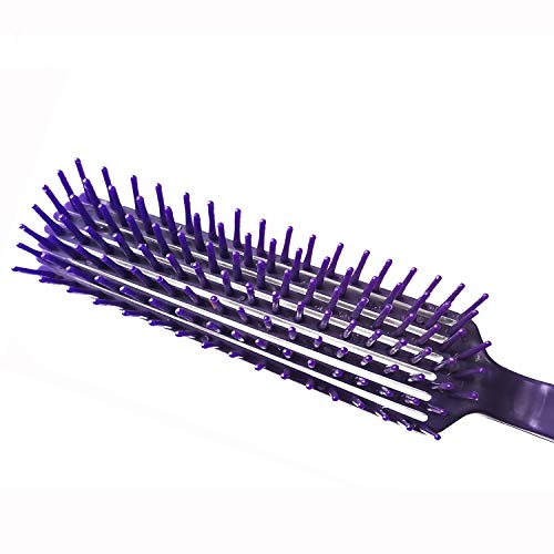 2pcs Horse Pet Detangler Plastic Comb for Long Tail Mane Forky Comb Useful 3030 by SXYH - color: Purple