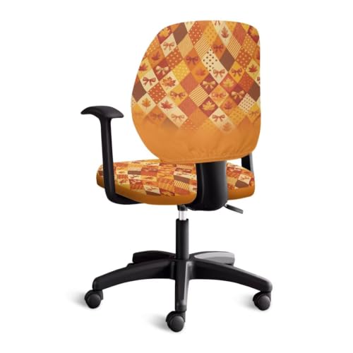 Fall Plaid Gaming Chair Cover Popular Office Chair Covers - color: Fall Plaid
