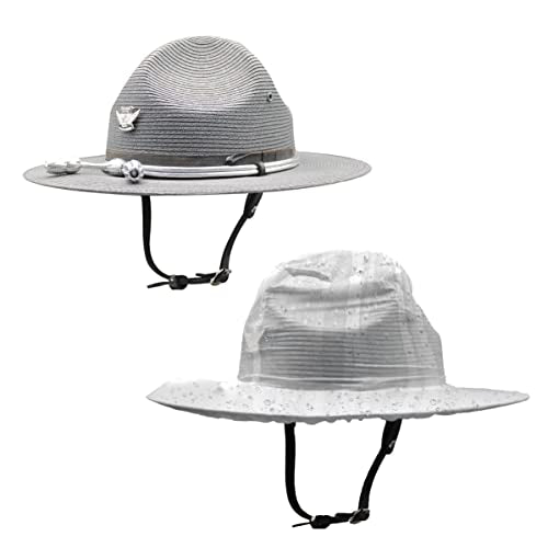 Phillips Brush Reusable Rain Cap Protective Hat Cover & Carrying Bag - color: Clear, size: Large