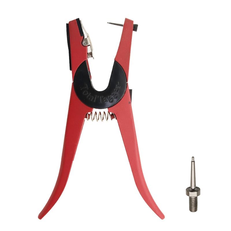 Ear Tag Plier Livestock Identification Tag Forceps for Cattle Pig Livestock Goat