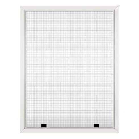 Assembled Custom Size Window Screens (White) - color: White