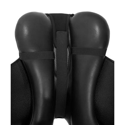 Acavallo Air Plus Gel Seat Saver Dri-Lex, 10 mm, Medium, Black - size: Medium