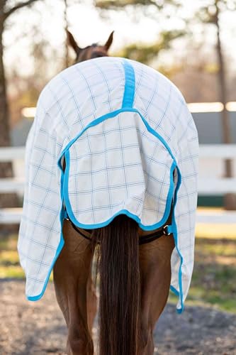 MIller's Aussie Ripstop Stable Sheet - color: Turquoise, size: 75