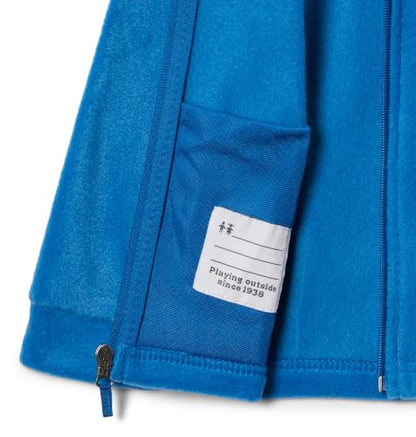 Columbia Youth Steens Mountain II Fleece Jacket - color: Bright Indigo, size: 6-12 Months