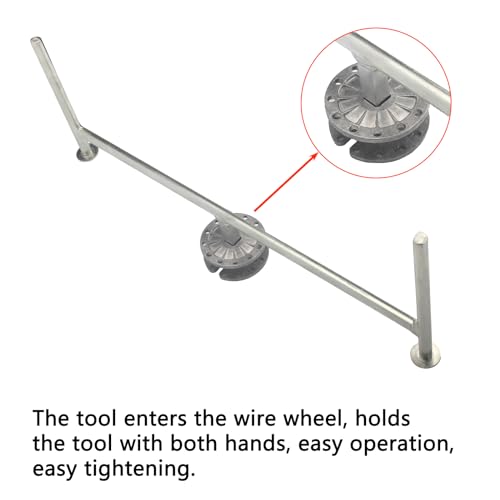 Electric Fence Wire Strainer Handle, Wire Tightener Handle for Farm - style: Fence Tightener