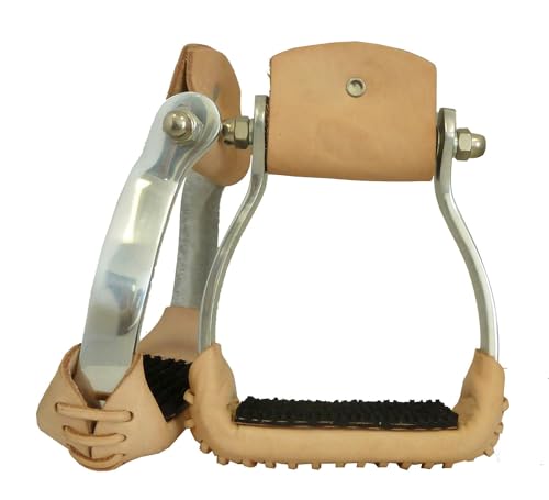 AJ Tack Aluminum Barrel Racing Stirrups, 2 Lb 3 Oz, 4.75 in