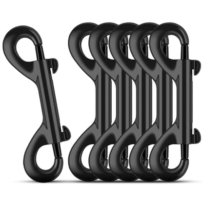 ERKOON 3.5 Inch Double Sided Clips Trigger Snaps for Horse (6 Pack) - size: 6 Pack
