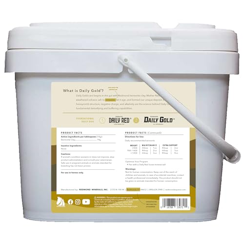 Daily Gold Stress Relief – Natural Digestive and Ulcer Supplement for Horses - size: 25 lb