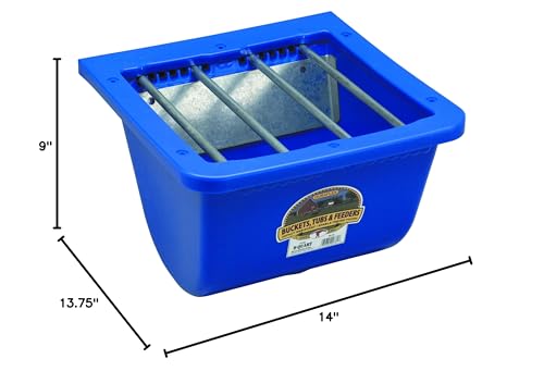 Little Giant® Foal Feeder | Foal and Small Animal Creep Feeder | Adjustable Steel Bars | 9 Quart