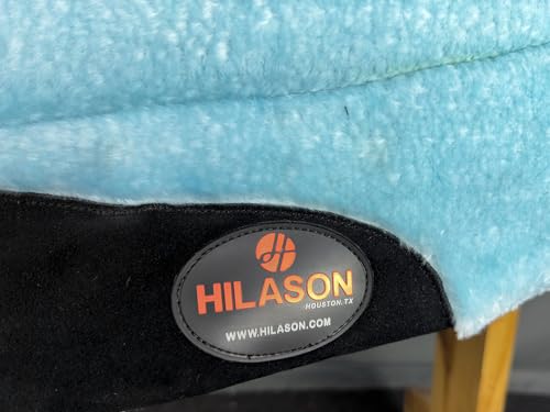 HILASON Western Endurance All Purpose Horse Fleece Saddle Pad - color: Turquoise