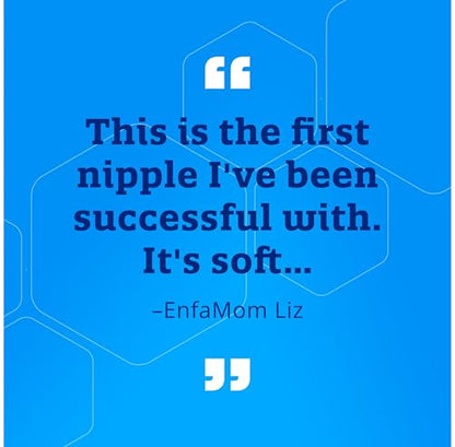 Enfamil Standard Flow Soft Nipples, Latex-Free & BPA Free, 12 Count