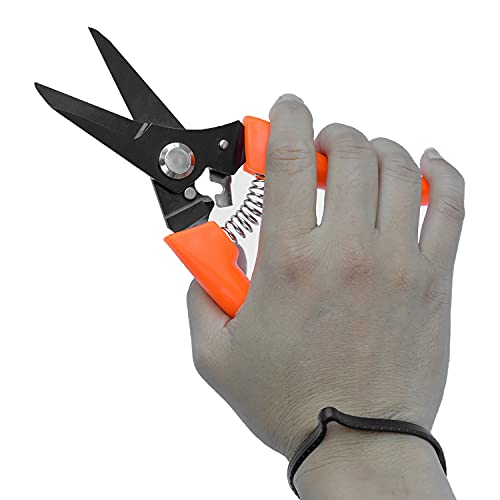 Hongmei Outdoors Goat Hoof Trimmer Goats and Sheep Hooves Trimming Shears Multipurpose Scissors Rustproof Twin-Blade Trimmers Kit