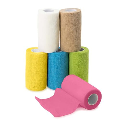 Self-Adhesive Vet Bandage Wrap, First Aid for Dogs & Horses
