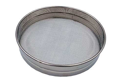 Honey Stainless Steel Strainer Double Sieve, Bee Keeping Equipment Filter with Extendable Arms