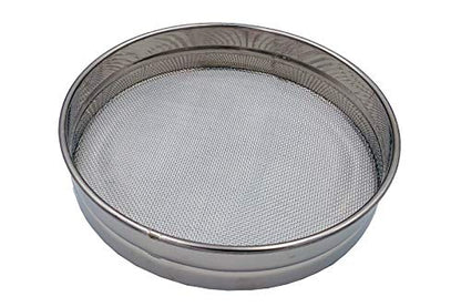 Honey Stainless Steel Strainer Double Sieve, Bee Keeping Equipment Filter with Extendable Arms