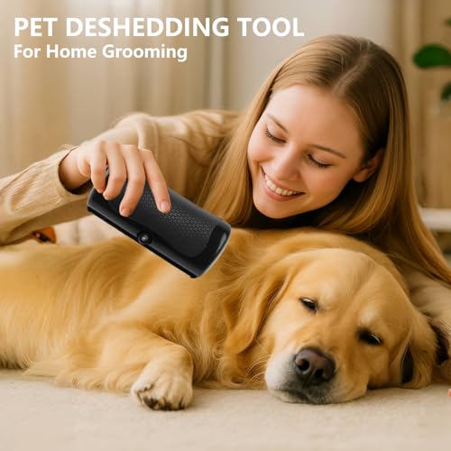 Deshedding Dog Brush, Dog Brush for Shedding Dogs Cats Horses Short Hair