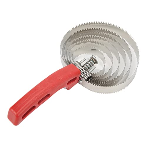 Curry Comb 6 Turns Stainless Steel Itch Relief Horse Brushes for Anim