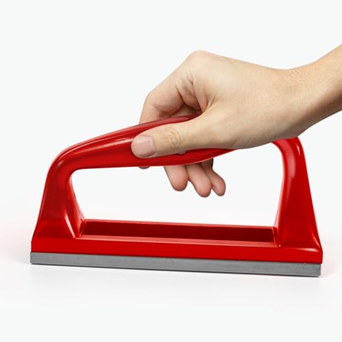 Harhana Goat Hoof Rasp File, Farrier Rasp for Small Hooves, Goat and Small Animals - color: Red
