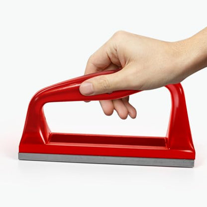 Harhana Goat Hoof Rasp File, Farrier Rasp for Small Hooves, Goat and Small Animals - color: Red
