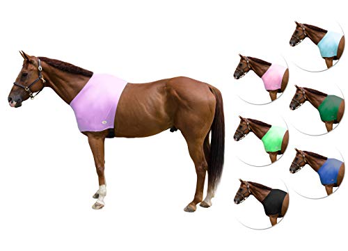 Derby Originals Lycra Stretch Horse Shoulder Guard - color: Plum Purple