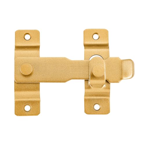 Gold Stainless Steel Barn Door Latch Bi-fold Door Lock - color: Big_Gold