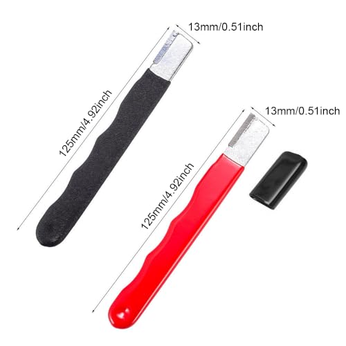 4 Pack Pruning Shears Blade Sharpener Mini Portable Quick Edge Sharpening Carbide Knife Sharpeners for Garden Tool Trimming Knives Cutter Scissor Axe Clipper Pruners Kitchen Garage Outdoor
