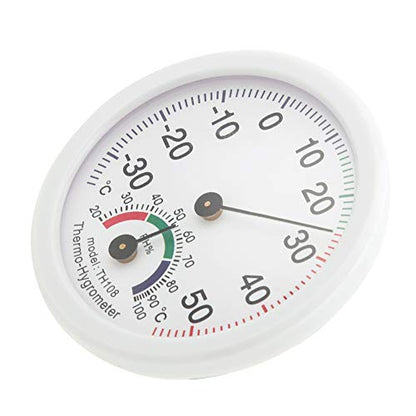 Digital Thermometer Hygrometer for Indoor Household Temperature and Humidity Monitor with LCD Display
