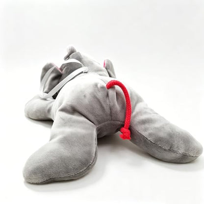 SZCQ Animal Baby Insulated Bottle Bags Milk Bottle Thermal Bag Plush Sleeve Covers Feeder Pouches Storage Cover Milk Pouch Soft Keep Warm Baby Thermal Holder (Grey) - color: Grey
