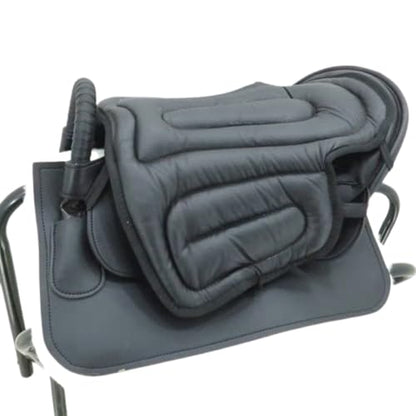 Motorcycle Seat Cushion Saddle Pad for Horses-RED - color: Red