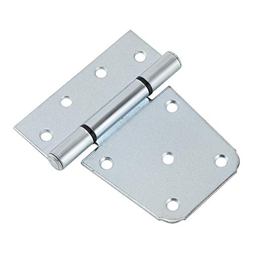 3-1/2" Heavy Duty Gate Hinges, 6 Pack T Strap Hinge, Zinc Plated - color: 6 Pack - Zinc